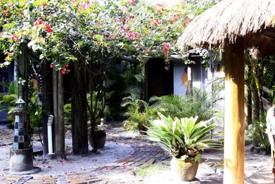 Área Externa - Pousada Vila da Pousadinha - Ilha do Mel - Pr