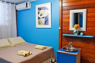 Quarto da Pousada e Restaurante Por do Sol