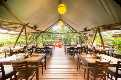 Restaurante - Pousada Treze Luas- Ilha do Mel - Pr