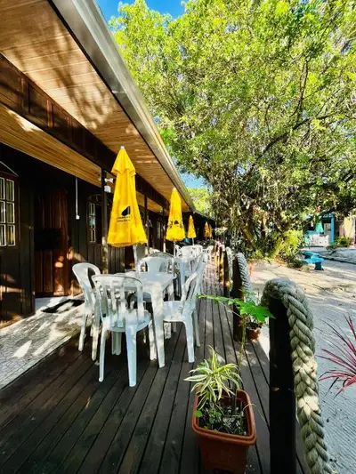 Restaurante - Pousada Tubarão - Ilha do Mel - Pr