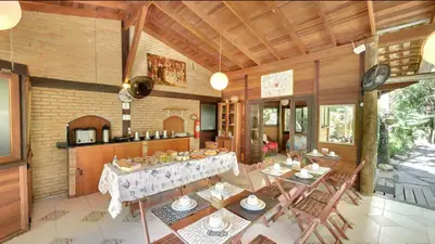 Restaurante - Pousadinha Ilha do Mel - Ilha do Mel - Pr