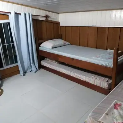 Segundo quarto da Pousada da Margareth, Ilha do Mel PR
