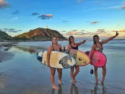 Surf na Ilha do Mel