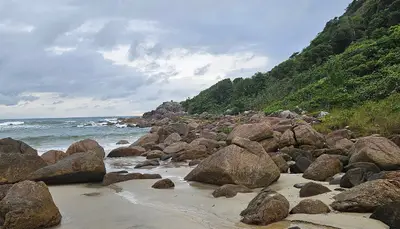 Vista da Praia de Fora, Ilha do Mel