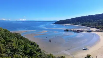Sequência é de fotos tirada do Farol das encantadas do trapiche das encantadas do lanço do campo da bacia da sereia e da Prainha de encantadas Todas e